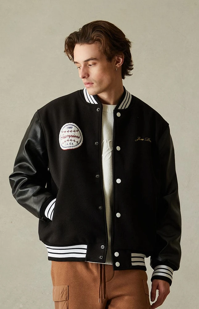 Pacsun varsity jacket top