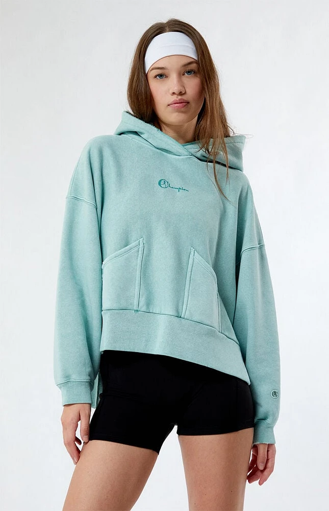 Blue champion hoodie pacsun outlet