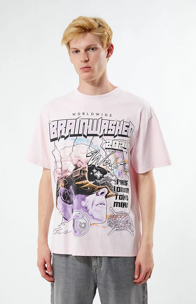 最新人気 PacSun Brainwashed Cropped T-Shirt | Liberty Center トップス
