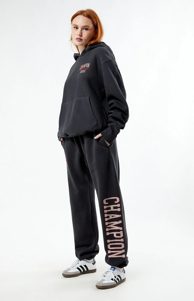 Red champion hoodie pacsun store