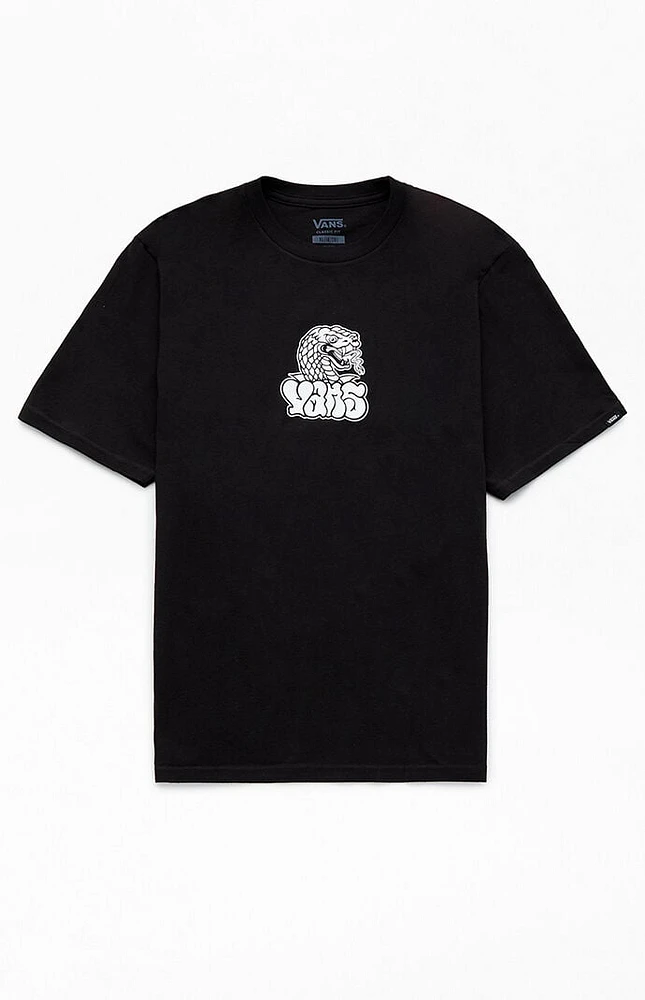 Vans black tee sale