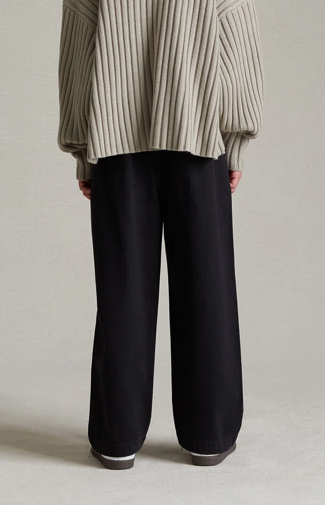 Black Denim Strap Zip Off Pant – ShirtsNThingsAZ