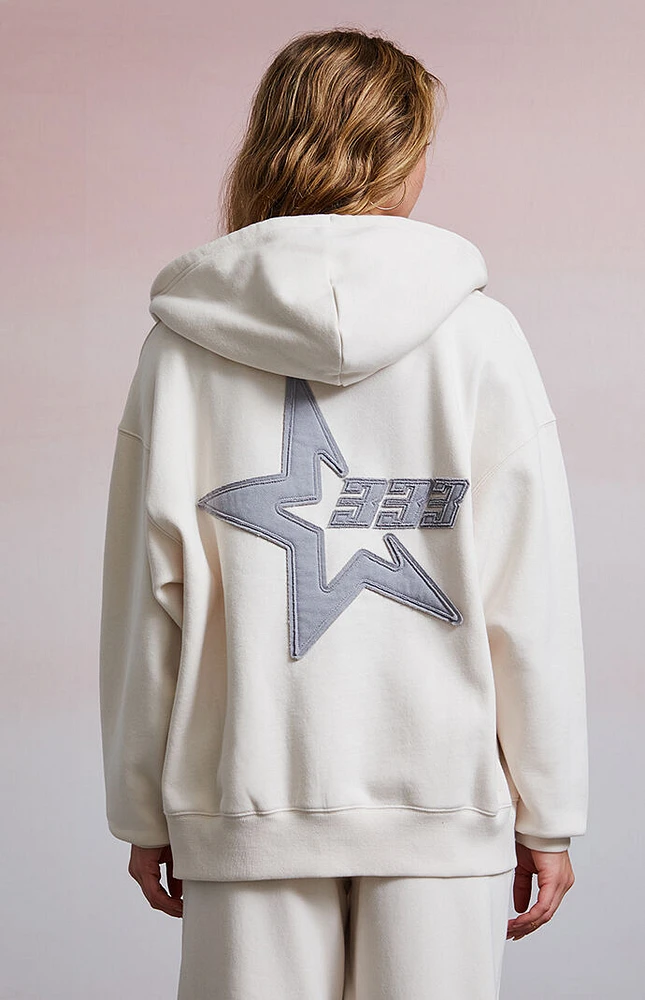Third Charm 333 Zip Up Oversized Hoodie | Liberty Center