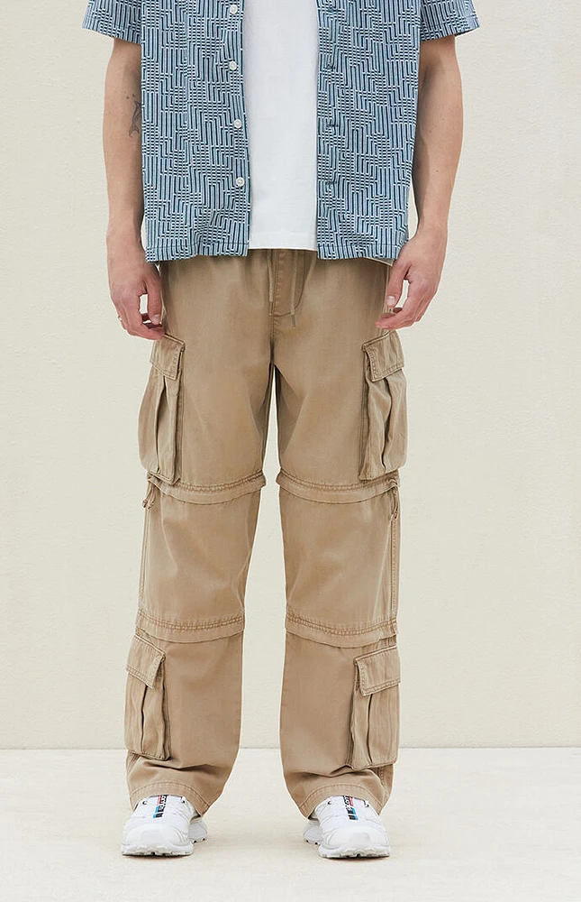 PacSun Tan Baggy Cargo Zip-Off Pants | Mall of America® PacSun Tan Baggy Cargo Zip-Off Pants | Mall of America®