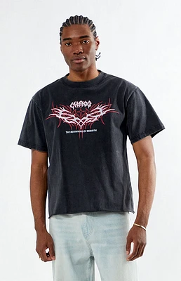 Pacsun Brown Premium Cropped T-Shirt at CoolSprings Galleria in