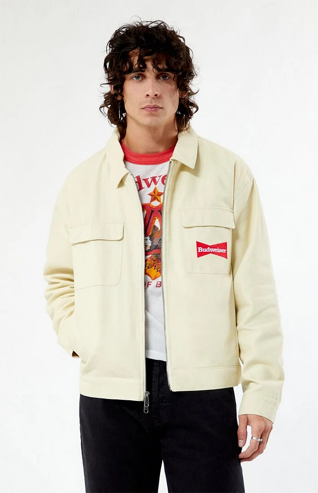 Pacsun pink denim jacket top
