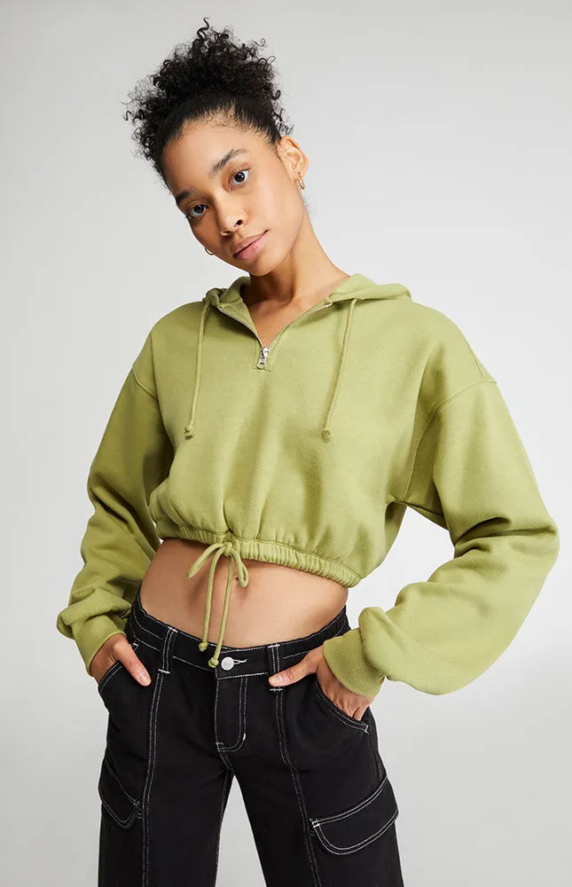Weekday mimi zip new arrivals hoodie