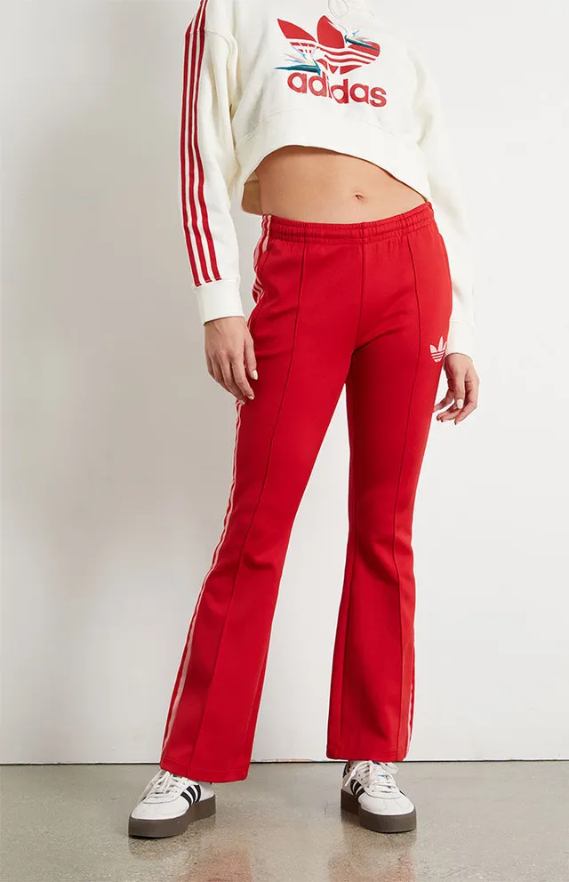 Adidas flare store track pant