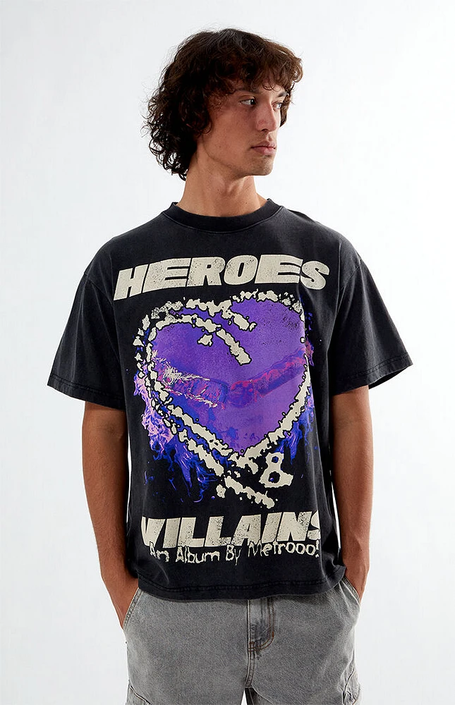 Pacsun Metro Boomin Heroes & Villains T-Shirt at CoolSprings