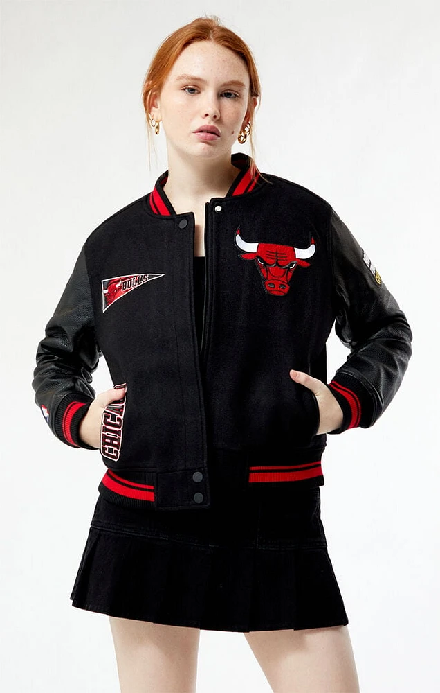 Chicago bulls varsity jacket new arrivals