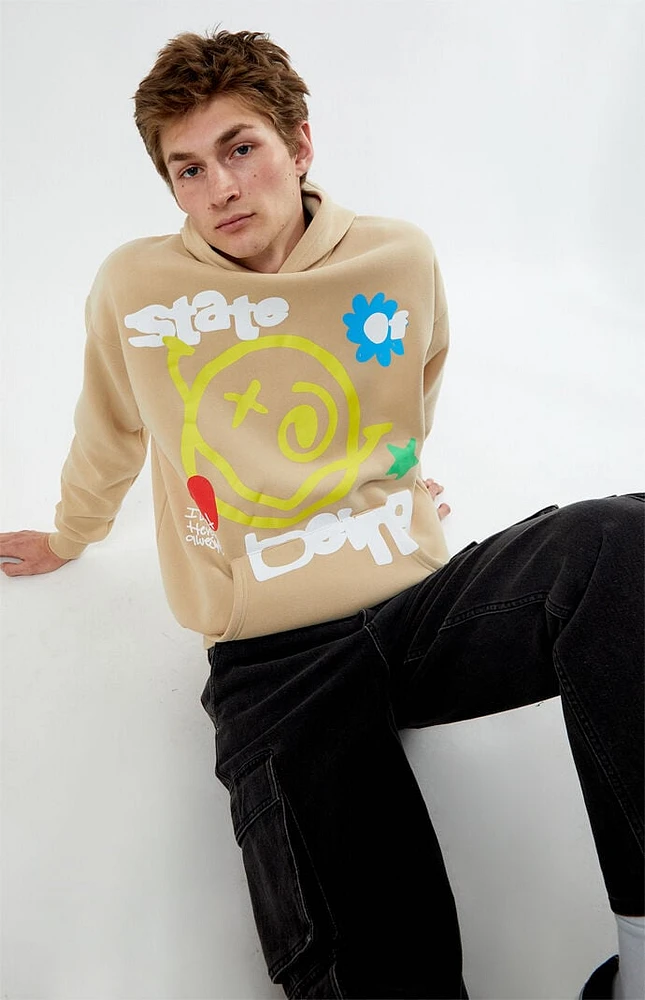 Pacsun yellow hoodie best sale