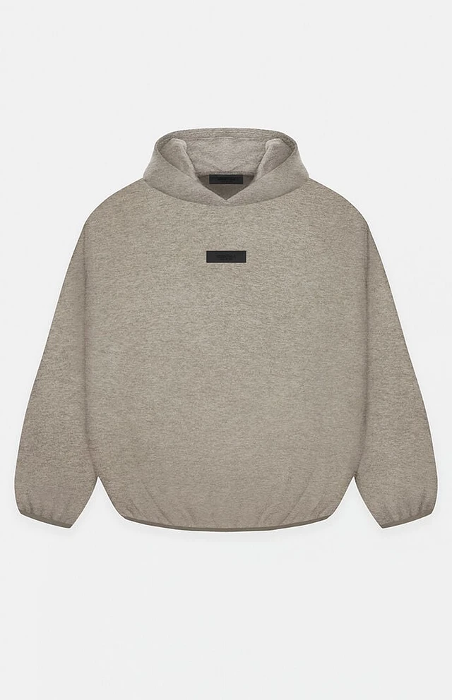 Fear of God Essentials Heather Grey Hoodie | Liberty Center