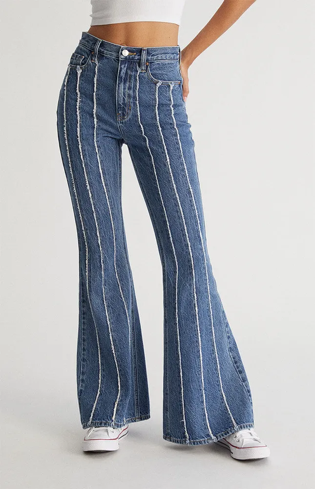 Striped pants pacsun top