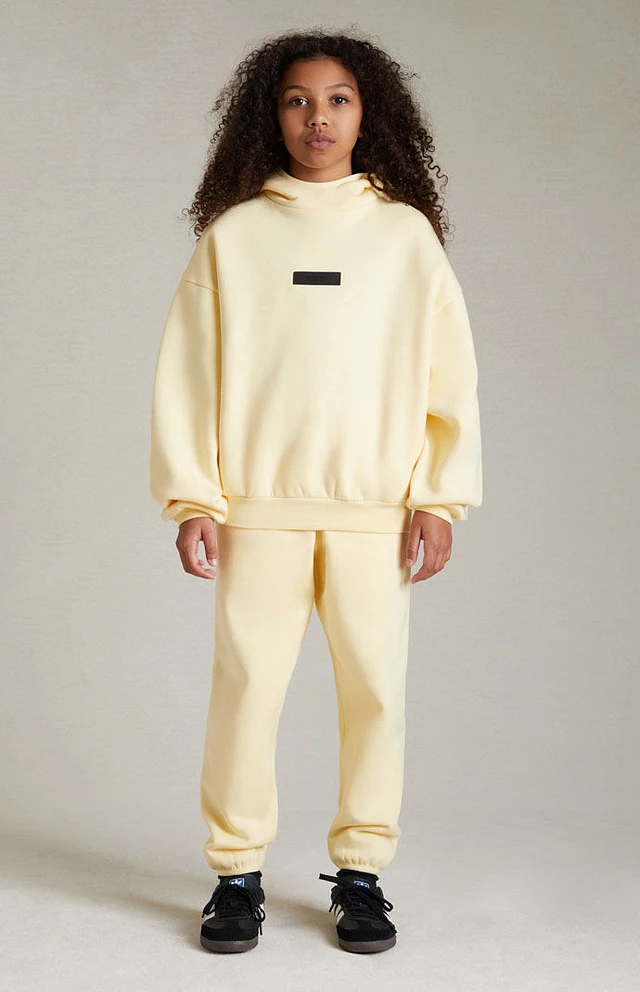 Kids Fear of God Essentials Garden Yellow Hoodie | Dulles