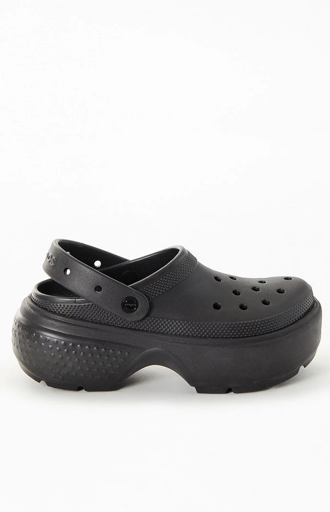 【CROCS】 Stomp Clog Amazon.com | Crocs Unisex Stomp Clog Dark Iris Men 7 Women 9
