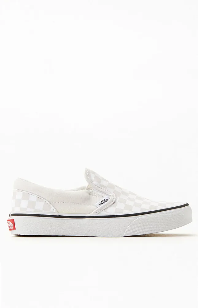 Pink checkered cheap vans pacsun