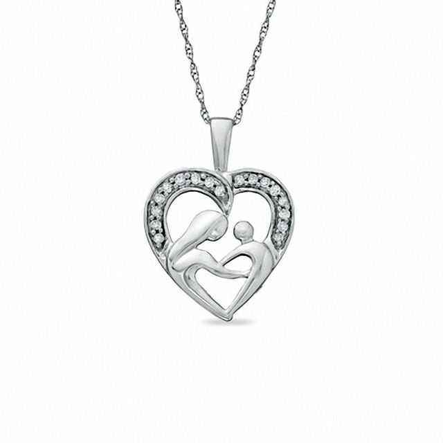 Peoples deals heart necklace