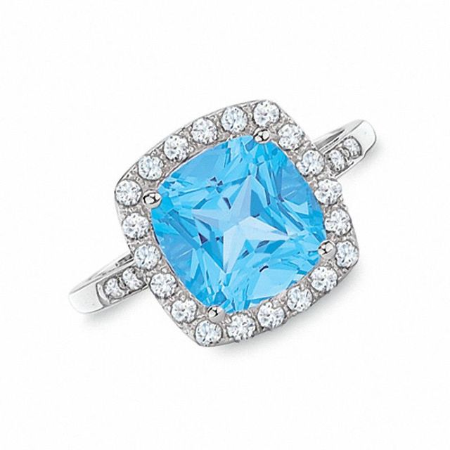 Blue topaz ring peoples discount