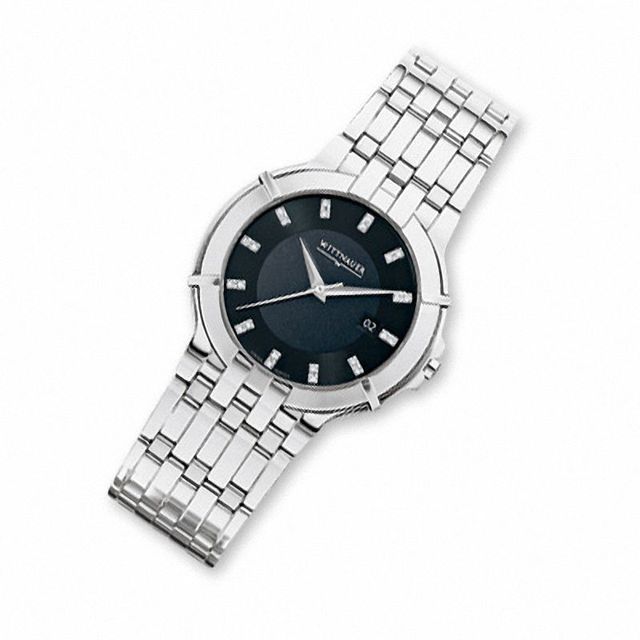 Men's wittnauer watch hot sale with diamonds