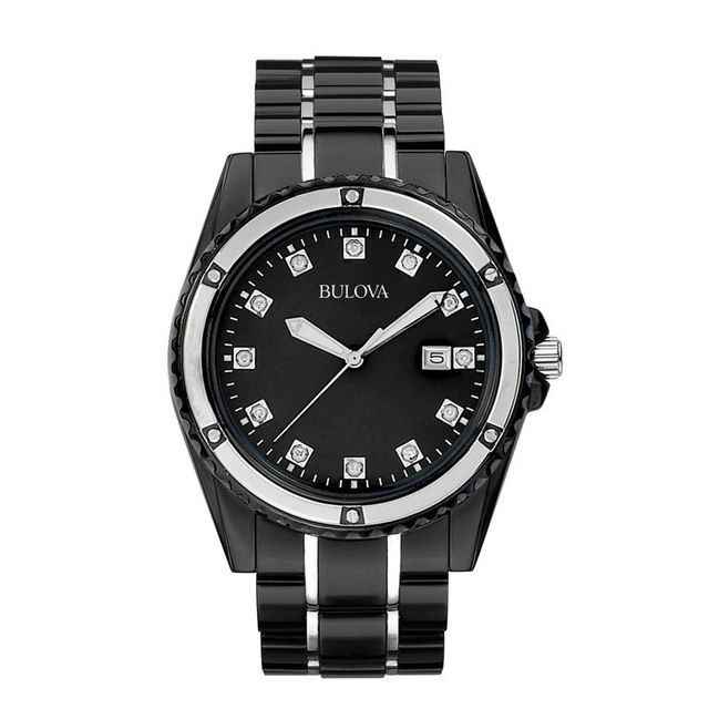 Bulova sale black diamond