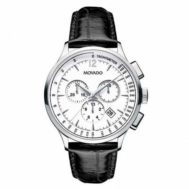 White dial men's cheap watch