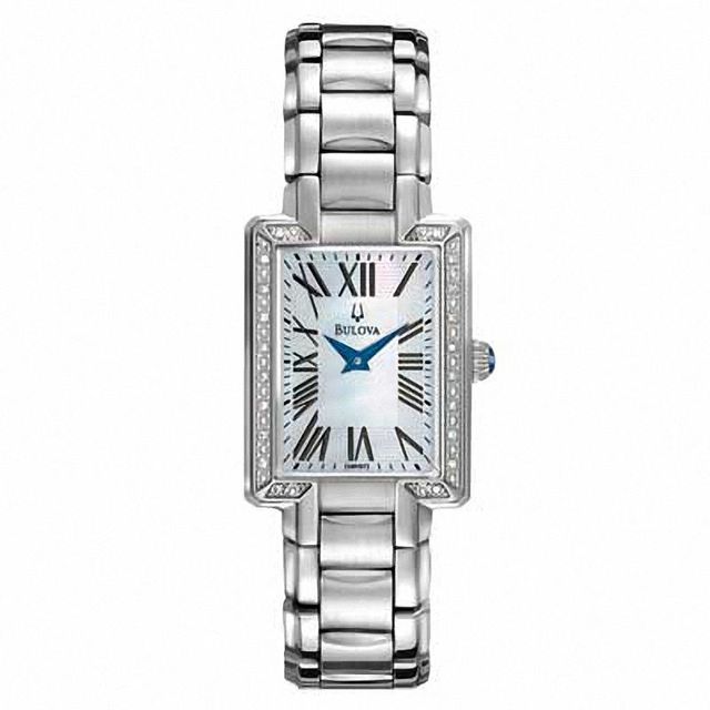 Bulova women's outlet diamond collection watch