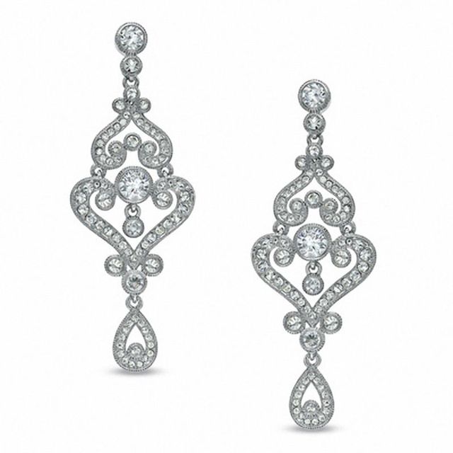 Nadri crystal sale drop earrings