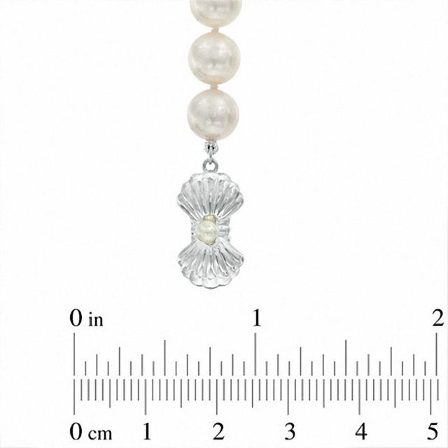 Peoples Blue Lagoon® by Mikimoto 7.5 - 8.0mm Cultured Akoya Pearl ...