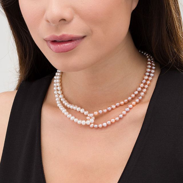 Pearl hot sale necklace peoples