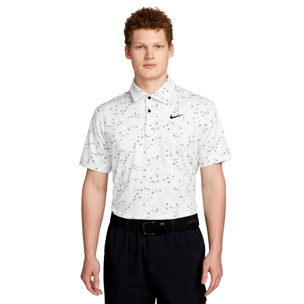 Mens floral golf polo online