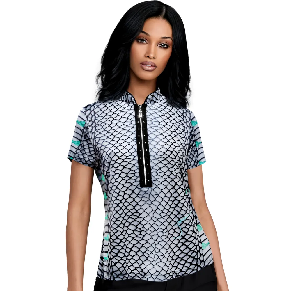 Jamie Sadock Serpent Short Sleeve Top Hawthorn Mall