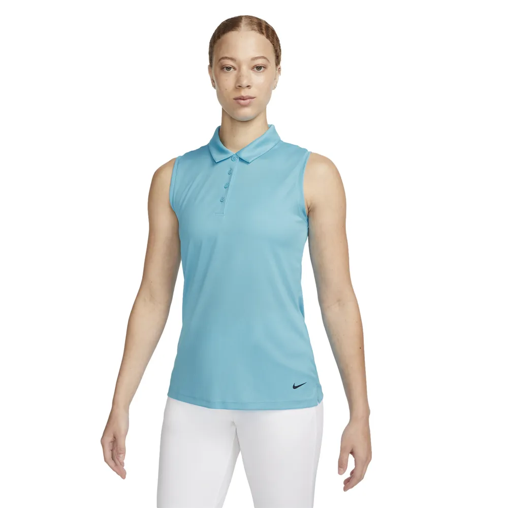 Women's sleeveless golf clearance polo