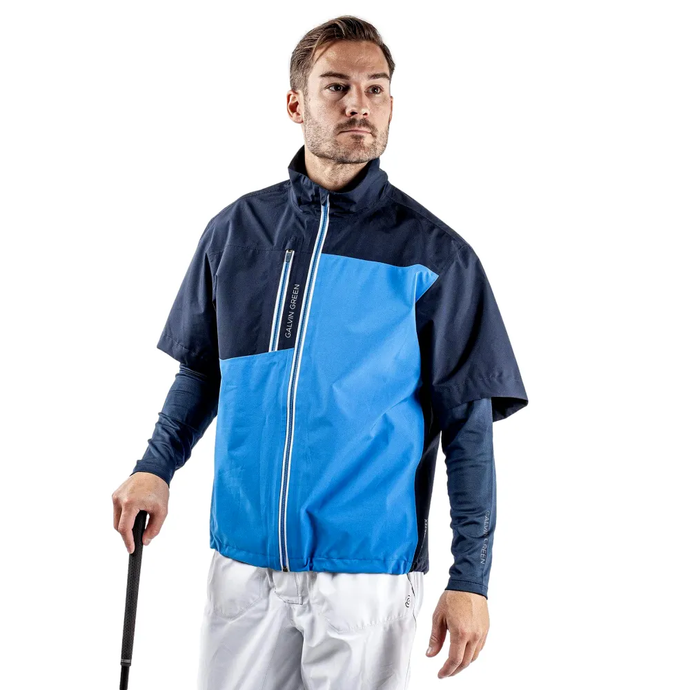 Golf waterproof short sleeve jacket clearance