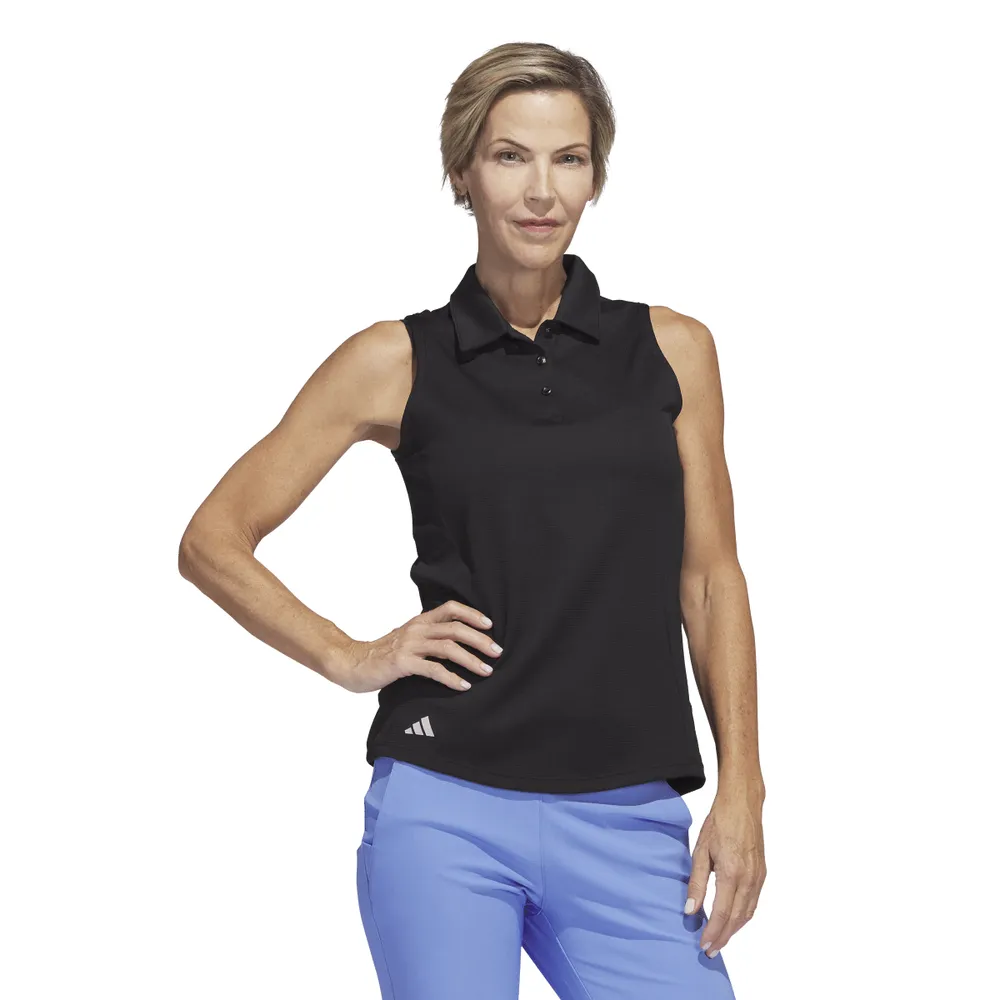 Adidas sleeveless polo online