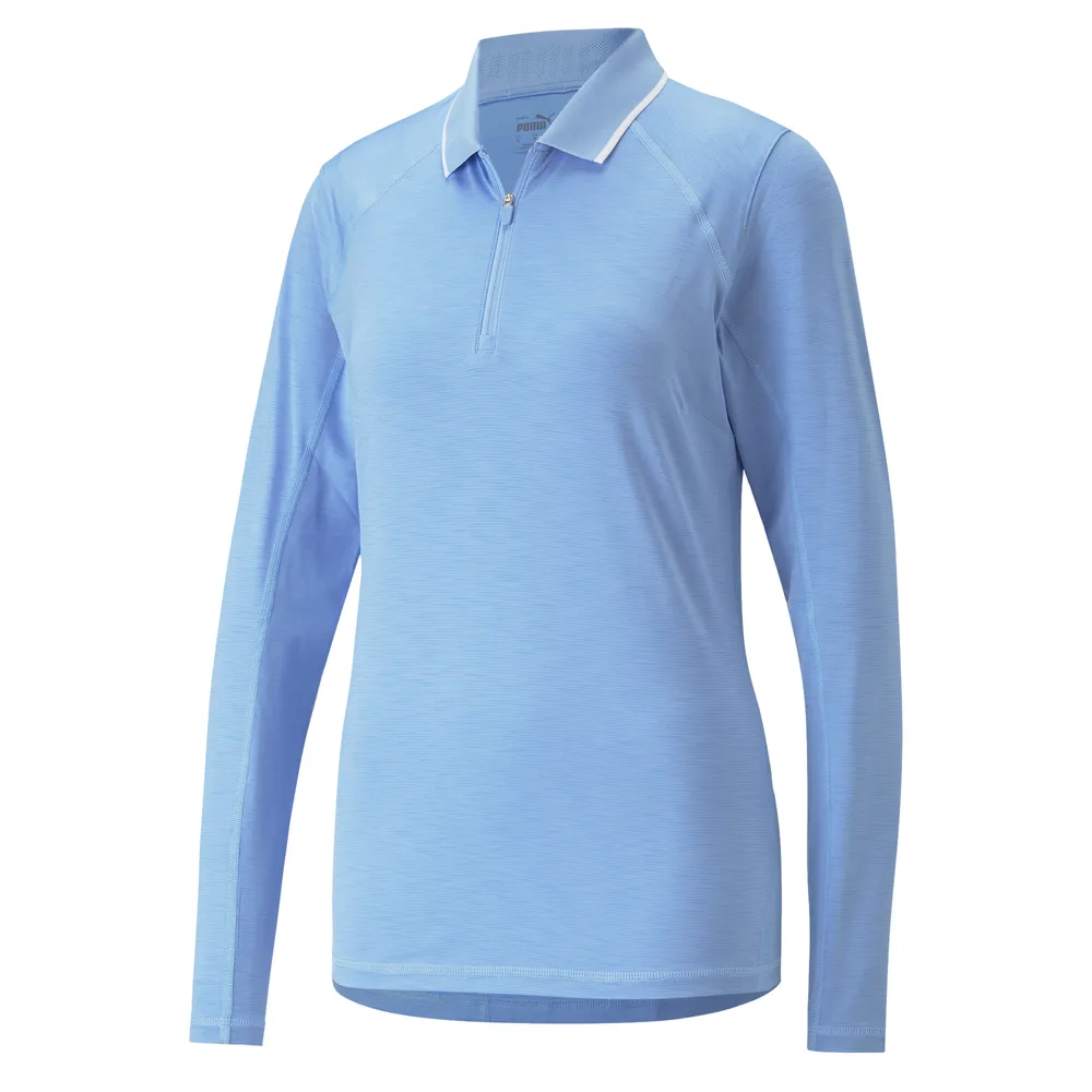 Puma long sleeve polo top