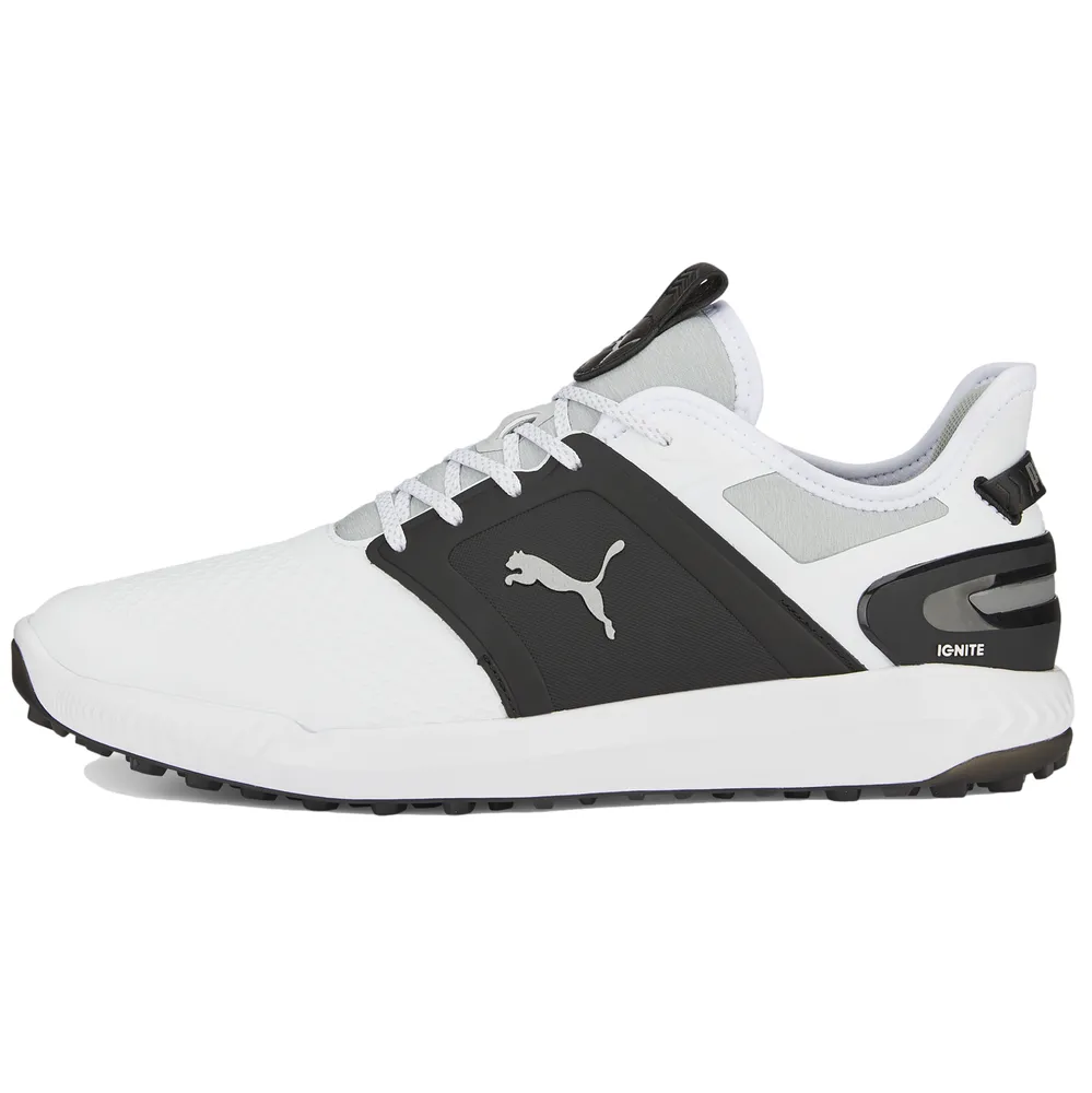 Puma ignite pwrsport men's golf shoe - grey/black top