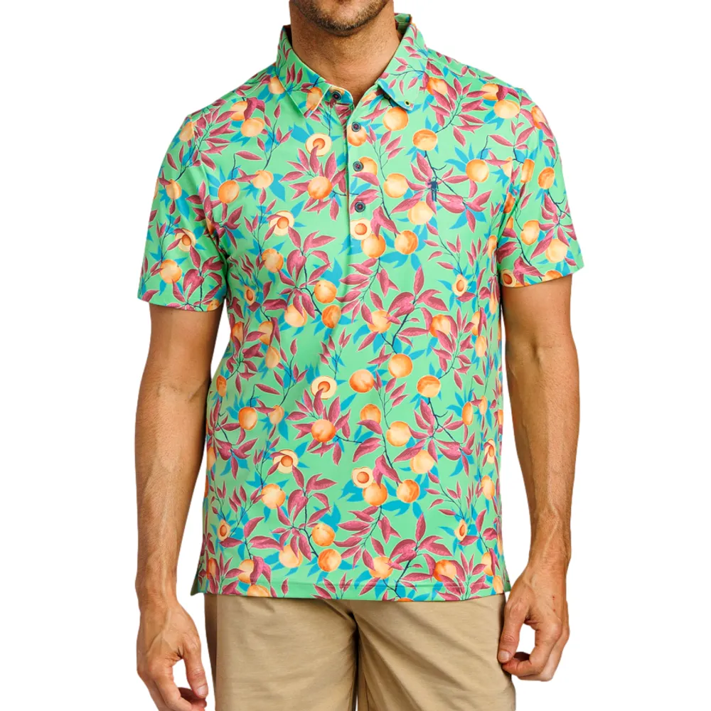 Peach cheap golf shirt