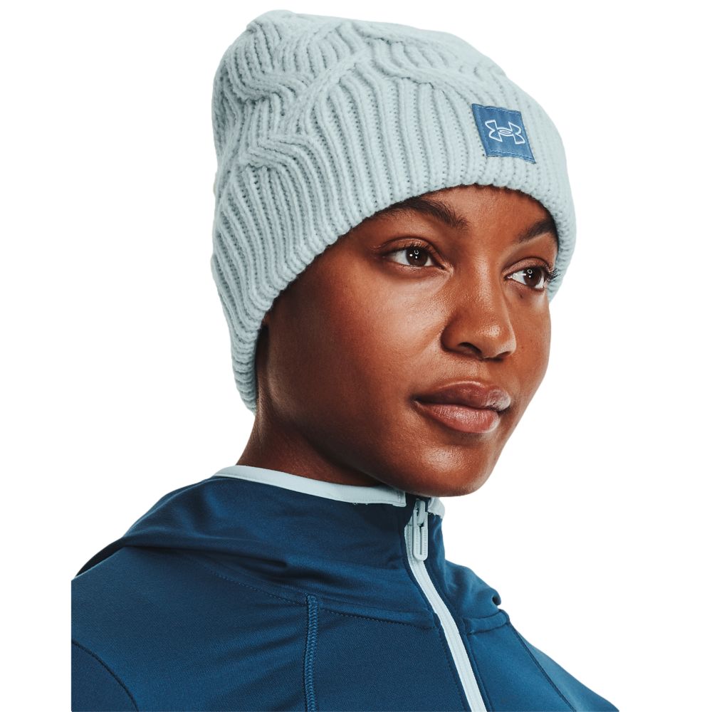 Under Armour Halftime Cable Knit Women s Beanie Hawthorn Mall