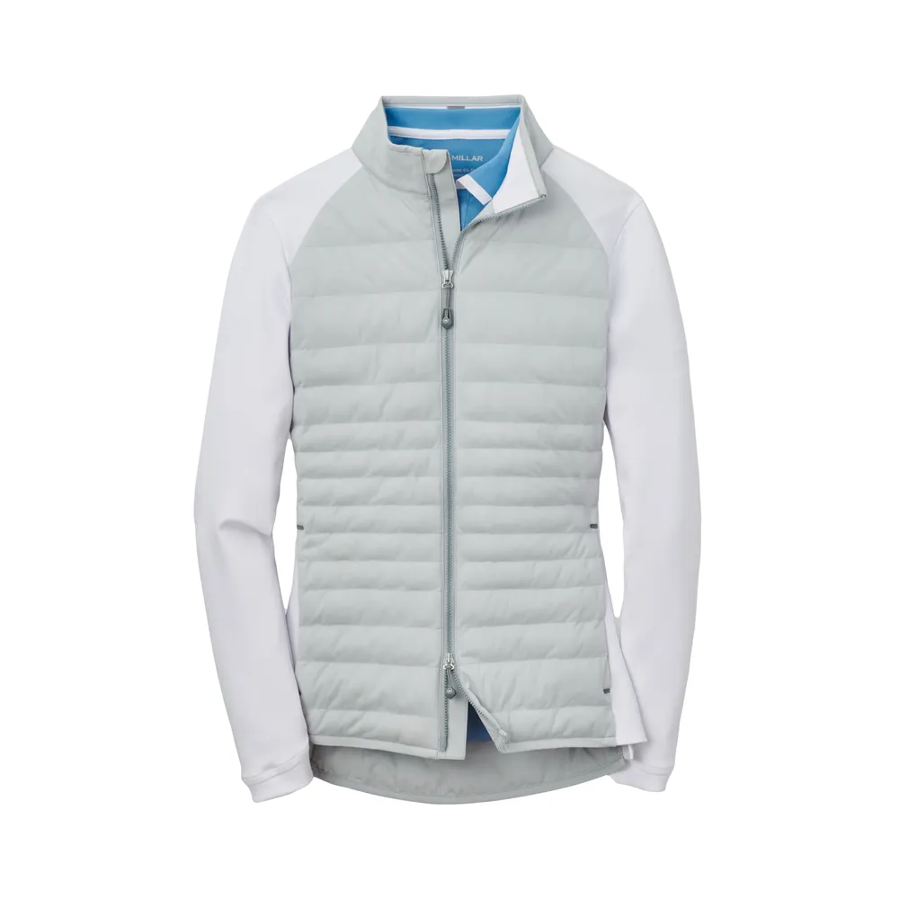 Merge stretch full top zip hybrid jacket