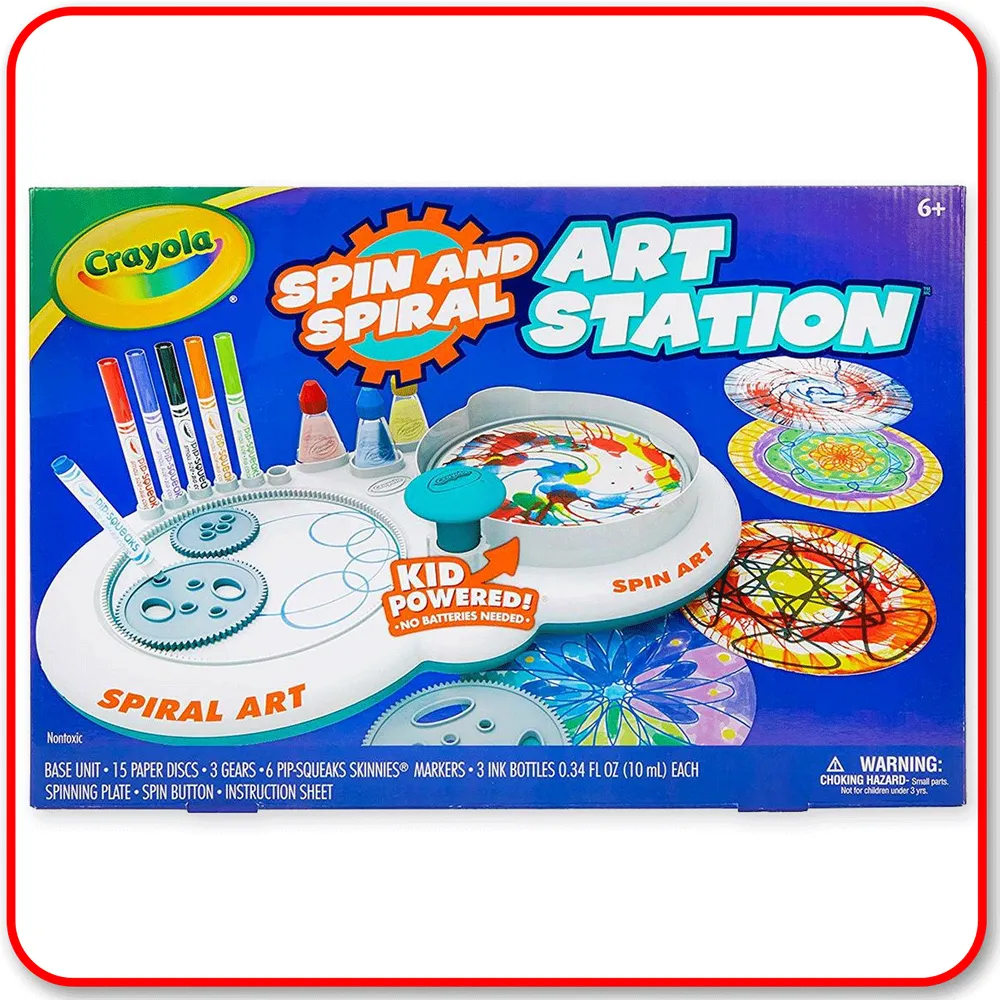 Crayola Spin and Spiral Art Station Was £22, Now £9.50 at Tesco