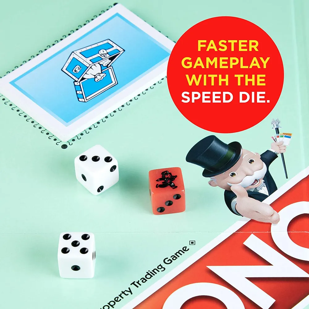 Hasbro Monopoly Speed Die Board Game Bramalea City Centre