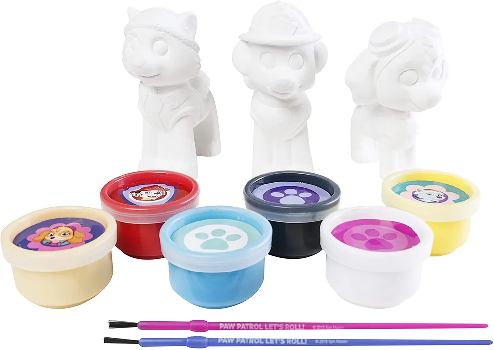 AERO TRADING Paw Patrol Paint Your Own Figures Everest, Skye