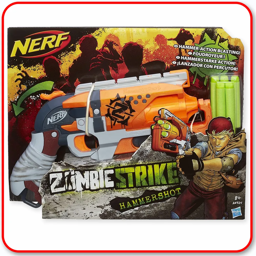 Hasbro Nerf Zombie Strike Hammershot Blaster Bramalea City Centre