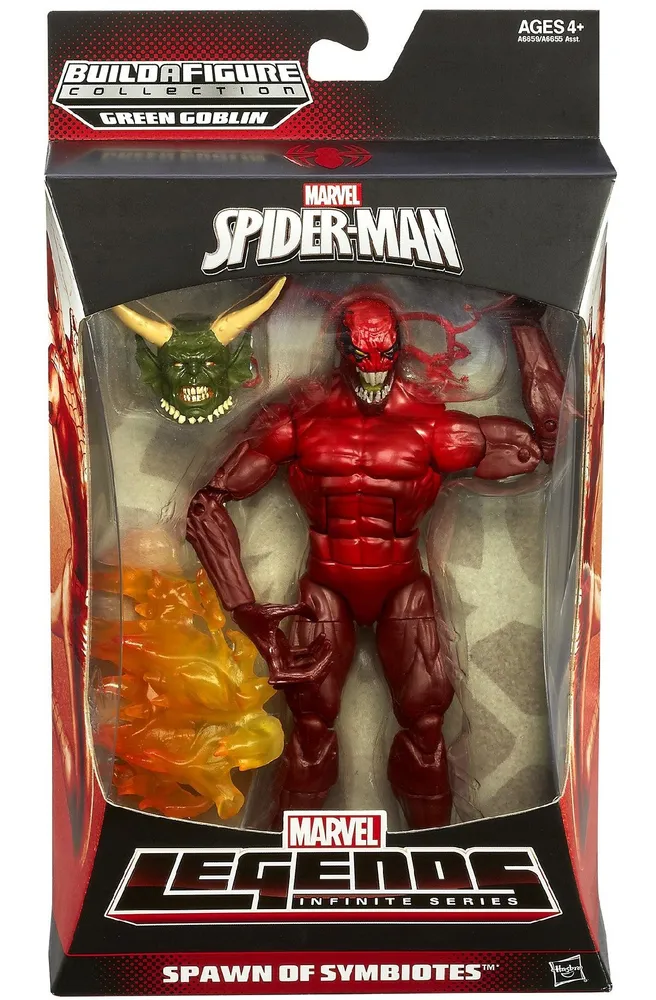 Marvel legends spider man build a clearance figure