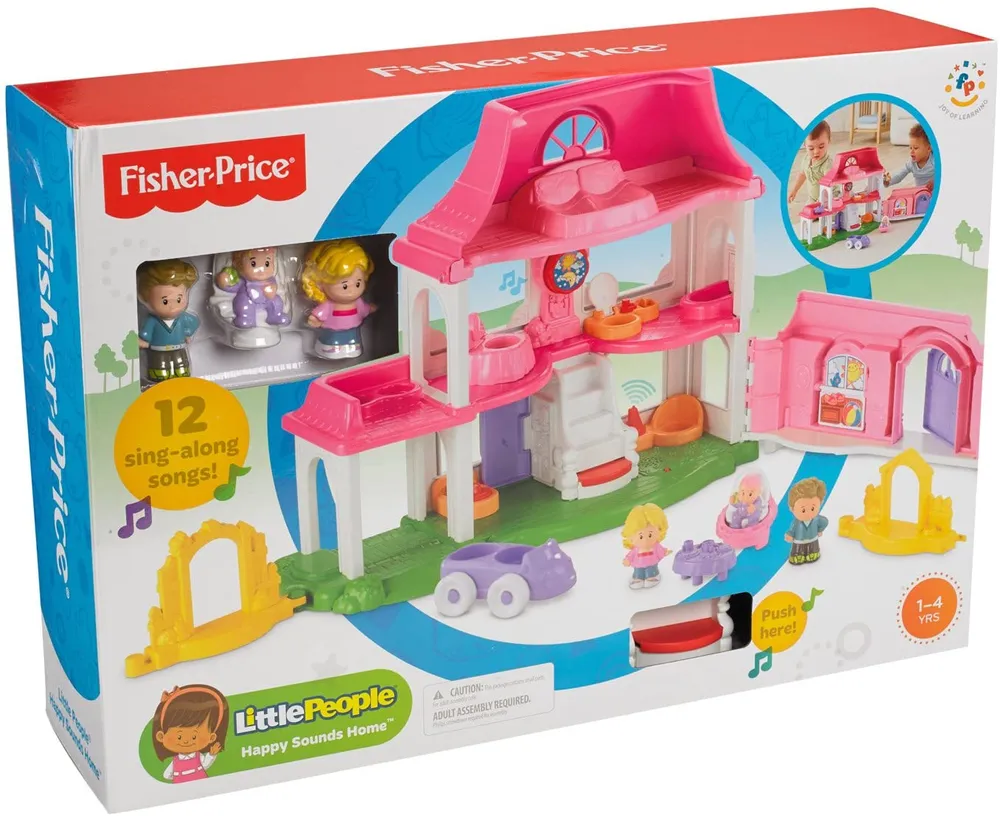 Fisher price little people happy discount sounds home