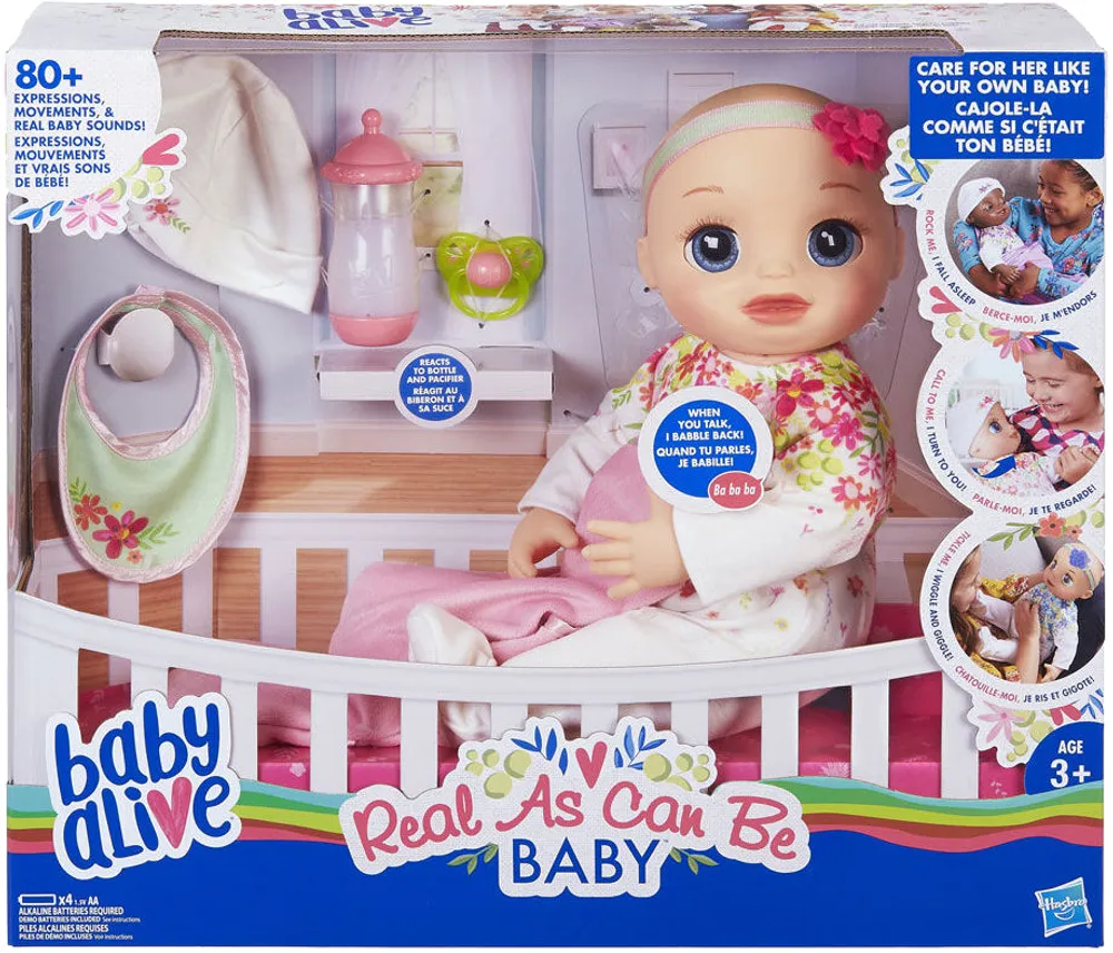 Baby alive real as can be hot sale not working