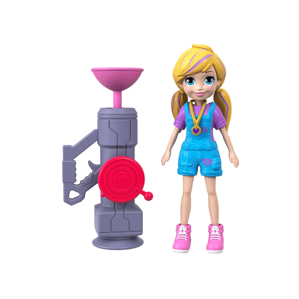 Buy Polly Pocket Active Pose Doll, Zipline Shani Online in India