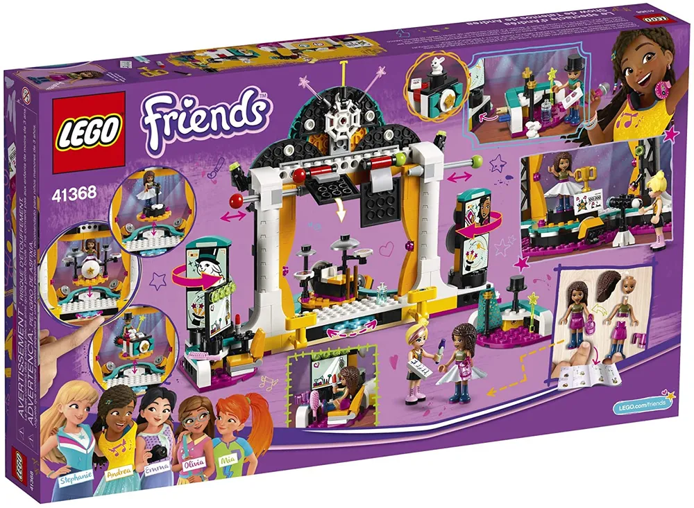 TOYS TOYS TOYS LEGO Friends - Andrea's Talent Show 41368 Building