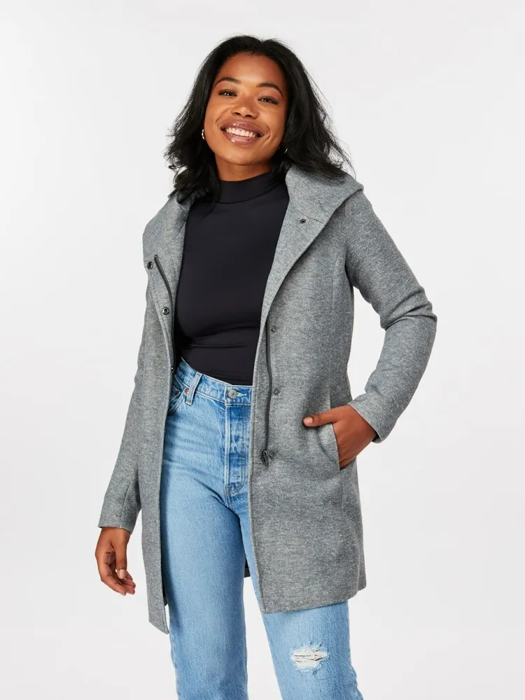Sedona light coat on sale light grey melange