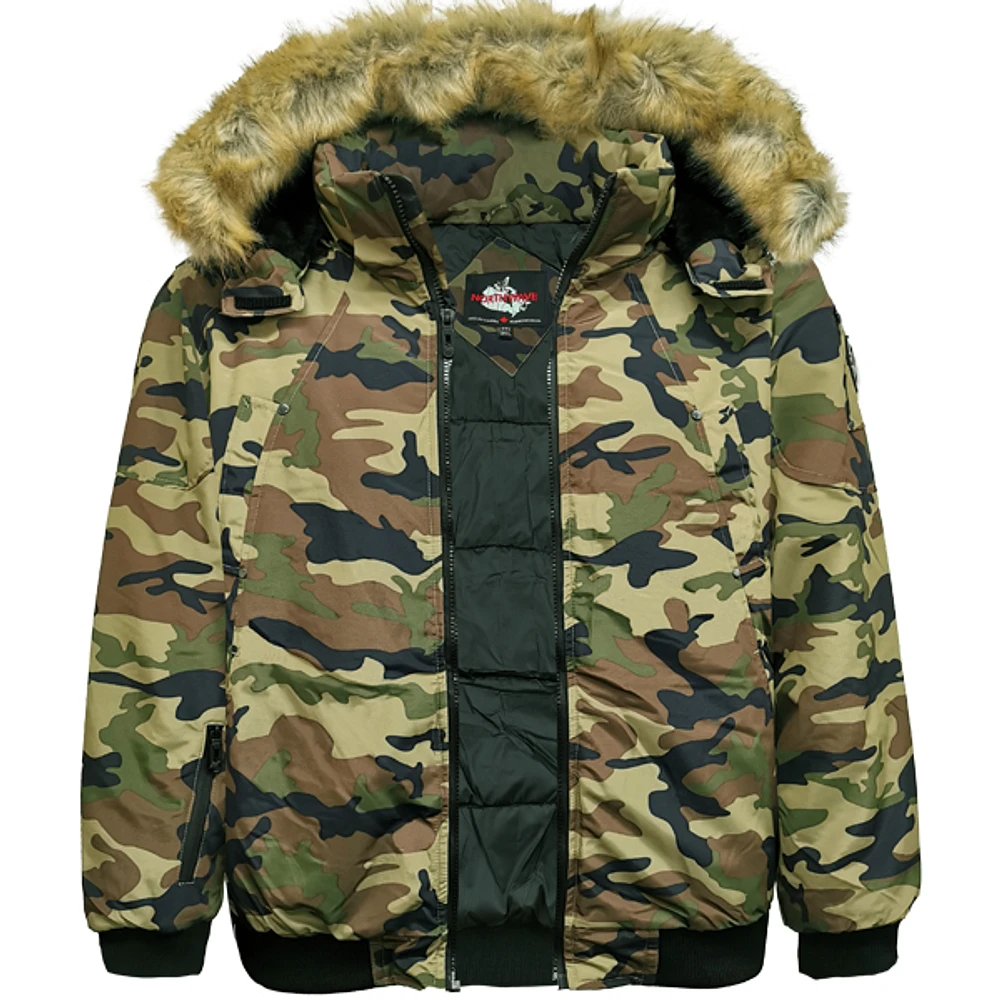 Mens camo winter coat online